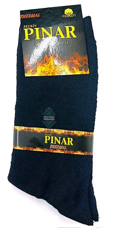 Pınar Erkek Termal Havlu Çorap 12' li
