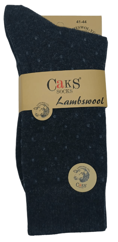 Caks Lambswool Erkek Yün Kışlık Çorap
