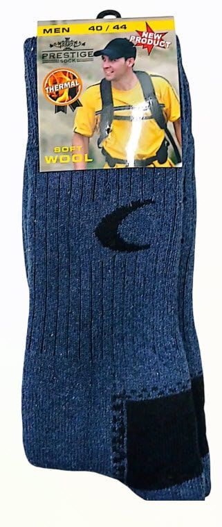 Prestij Kalın Yün Havlu Erkek Çorabı 12'li