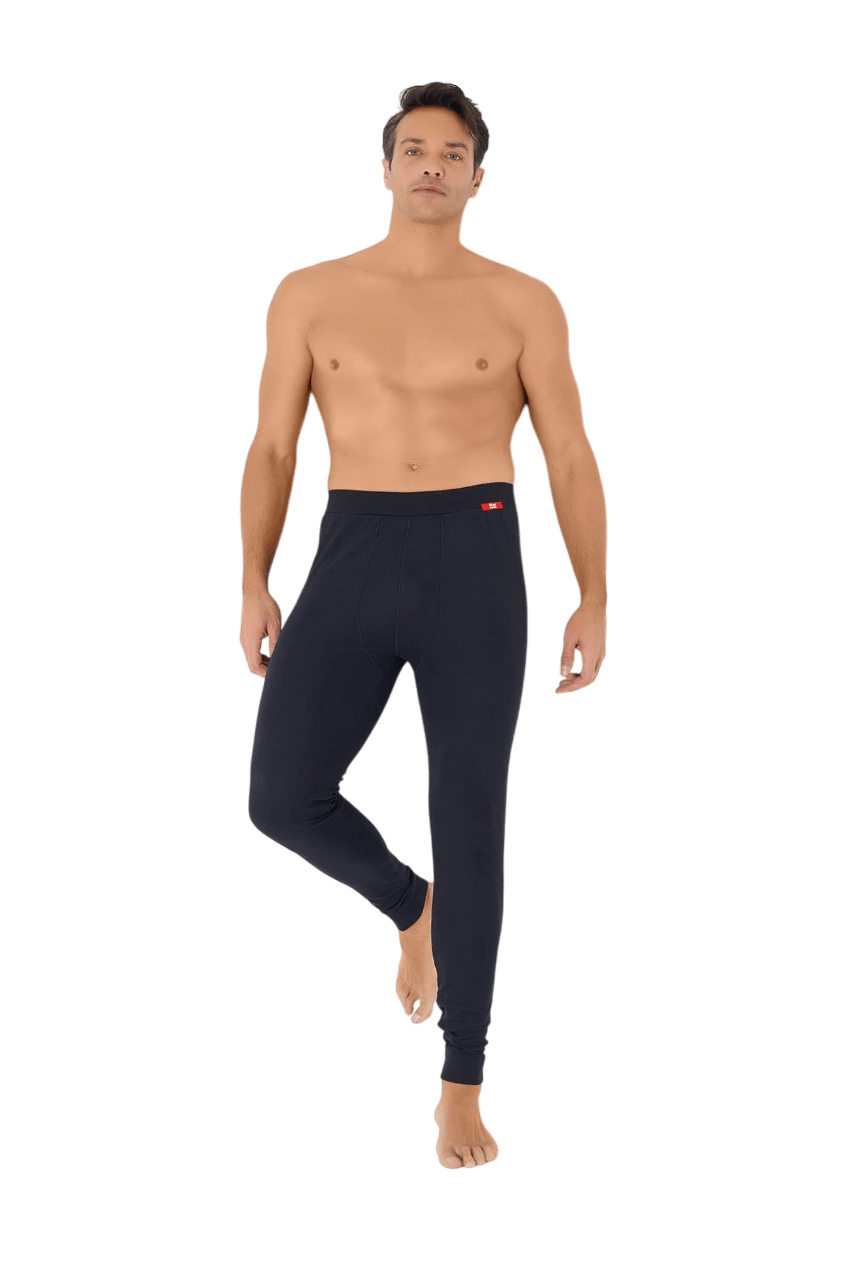 Erkek Isıtıcılı Termal İçlik Alt Siyah