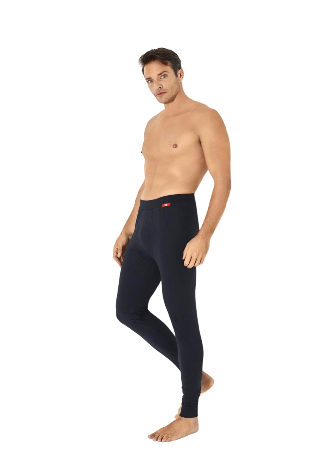 Erkek Isıtıcılı Termal İçlik Alt Siyah