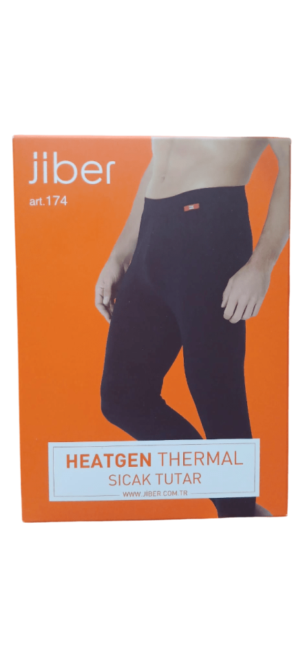 Erkek Isıtıcılı Termal İçlik Alt Siyah