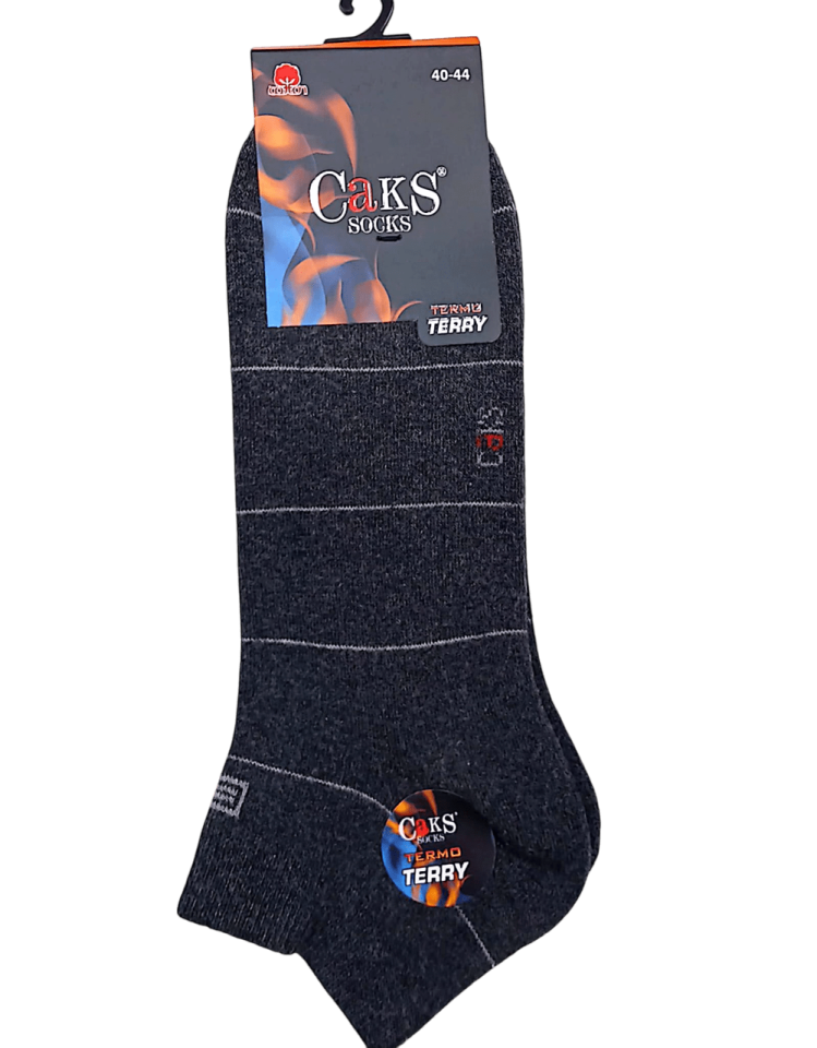 Caks Erkek Termal Havlu Patik 12'li