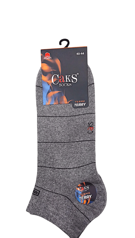 Caks Erkek Termal Havlu Patik 12'li