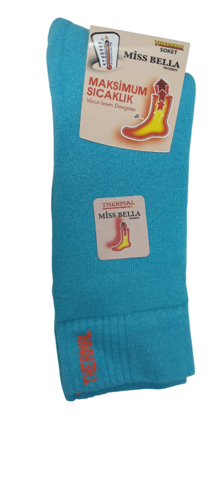 Miss Bella Bayan Termal Kışlık Çorap 6'lı