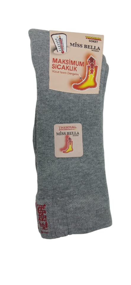 Miss Bella Bayan Termal Kışlık Çorap 6'lı