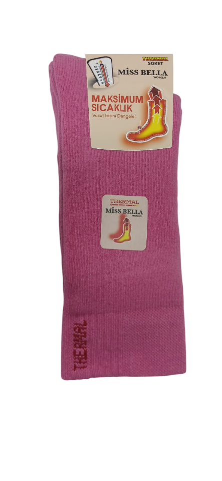 Miss Bella Bayan Termal Kışlık Çorap 6'lı