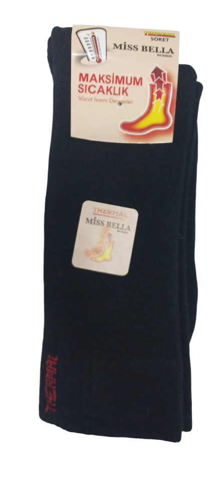 Miss Bella Bayan Termal Kışlık Çorap 12'li