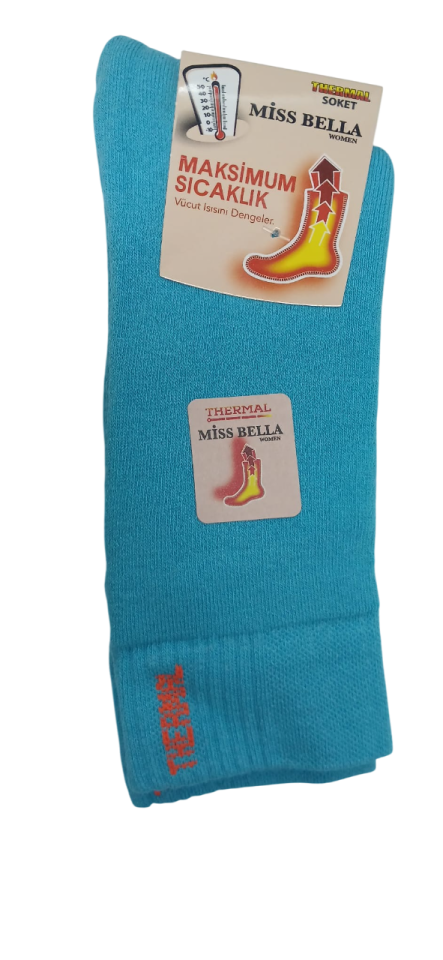 Miss Bella Bayan Termal Kışlık Çorap 12'li