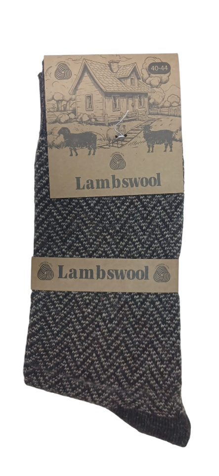 Miss Bella Kışlık Lambswool Yün Erkek Çorap 6'lı