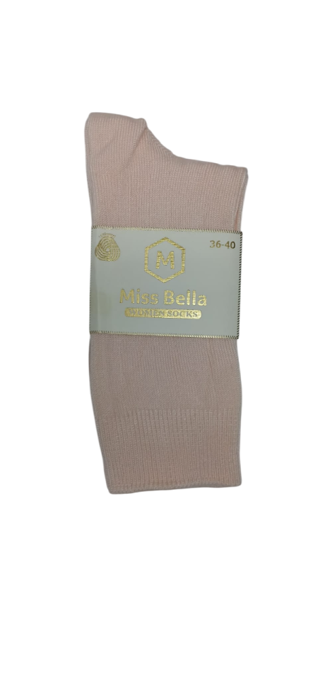 Miss Bella Bayan Kışlık Yün Çorap 12'li