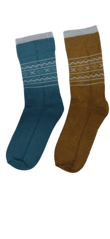 Miss Bella Bayan Angora Kışlık Yün Çorap 12'li