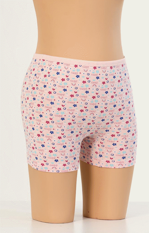 Dondeza Desenli Kız Çocuk Boxer 6'lı