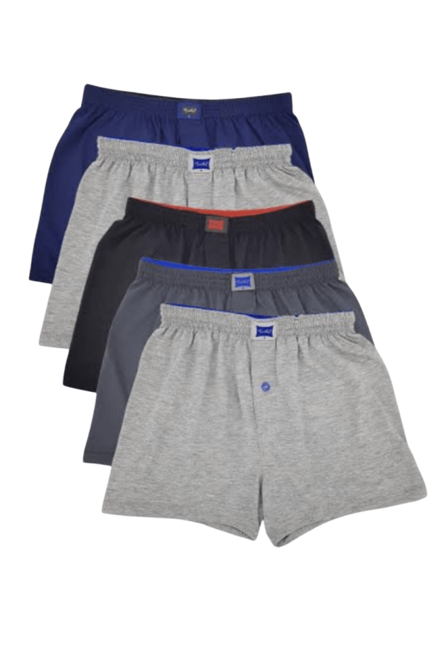 Tutku 0117 Erkek Havlu Bel Penye Düz Boxer