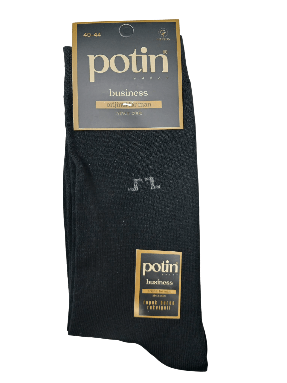 Potin Coton Erkek Business Likralı Çorap 12' li