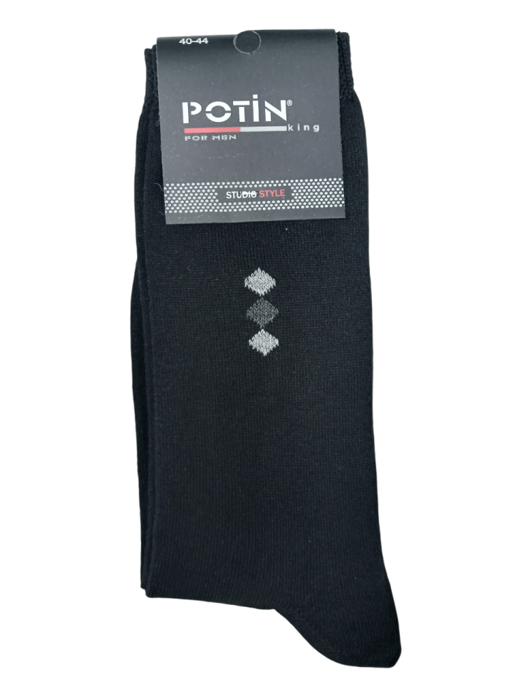 Potin Erkek Likralı Çorap 12'li