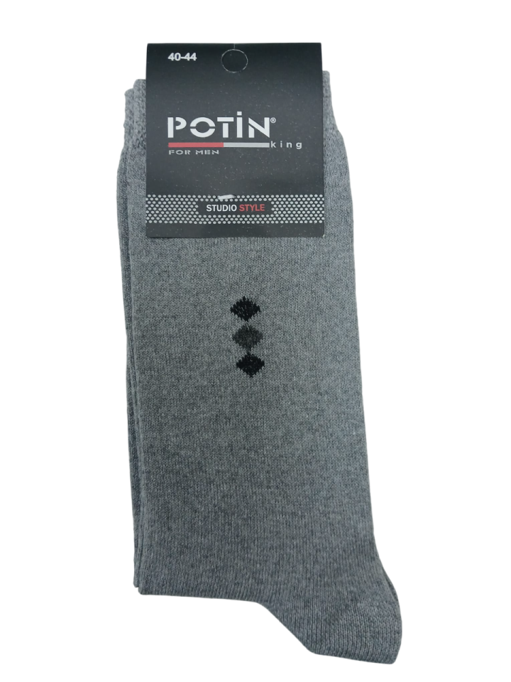 Potin Erkek Likralı Çorap 12'li