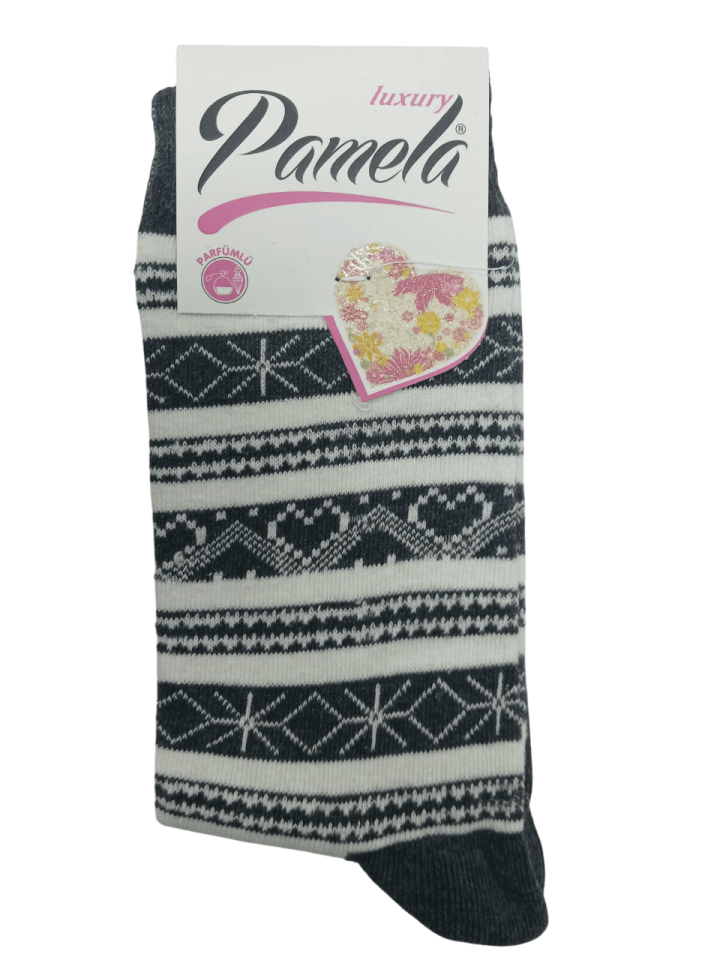 Pamela Bayan Parfümlü Soket Çorap 12'li