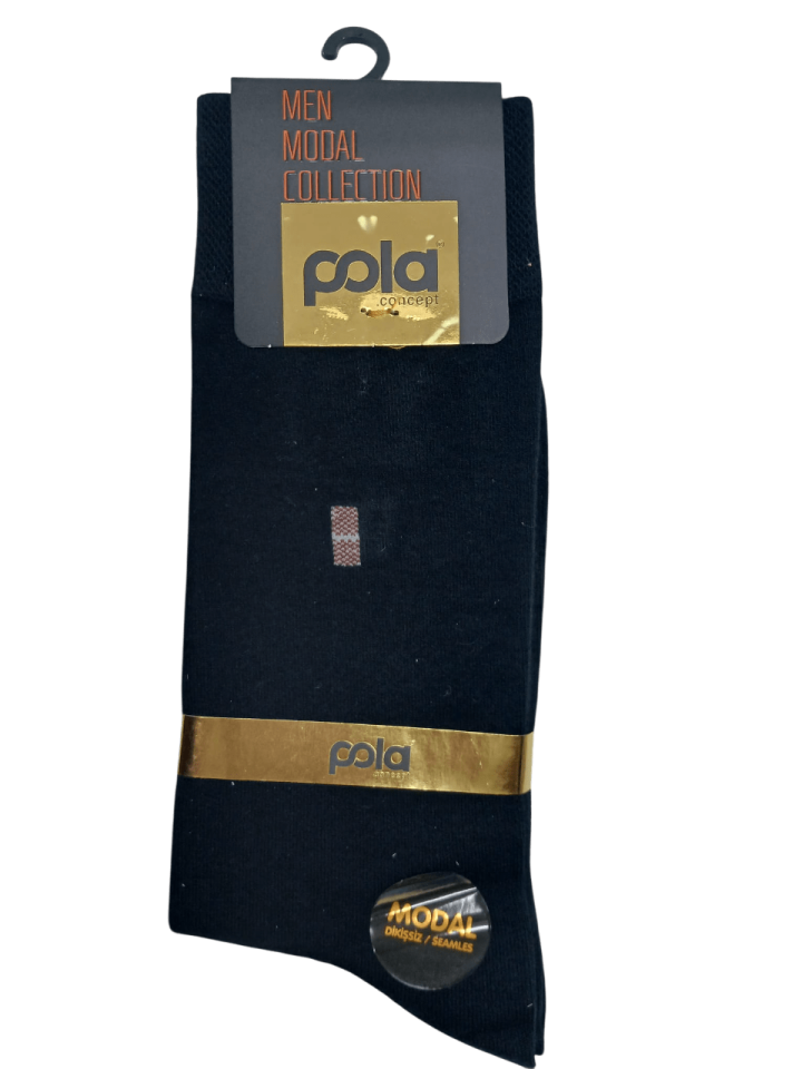 Pola Modal Erkek Likralı Kışlık Çorap 12'li