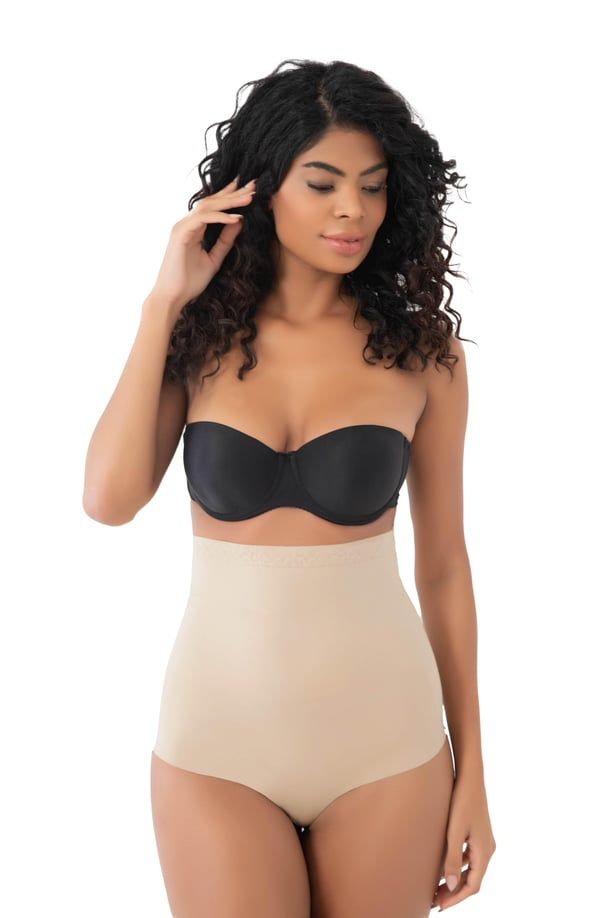 Korse Sepeti Lazer Kesim Yüksek Bel Slip Korse 3003