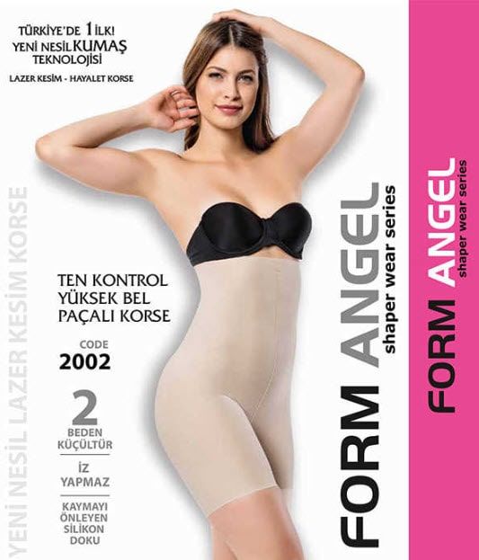 Form Angel Lazer Kesim Yüksek Bel Paçalı Korse 2002
