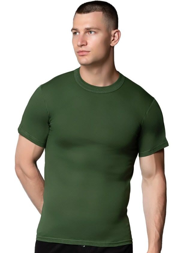 Sedef Yıldızı Erkek Penye Renkli Sıfır Yaka 1008 Gri/Siyah/Askeri Yeşil