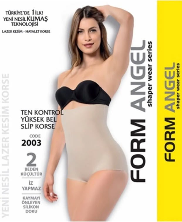 Form Angel Yüksek Bel Slip Korse 2003