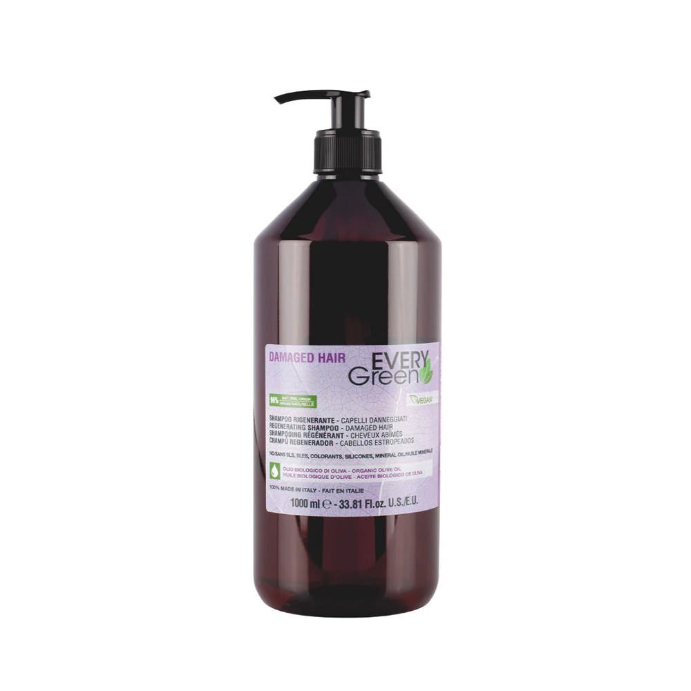 Every Green Damaged Hair Yıpranmış Saçlar Şampuan 1000 ML