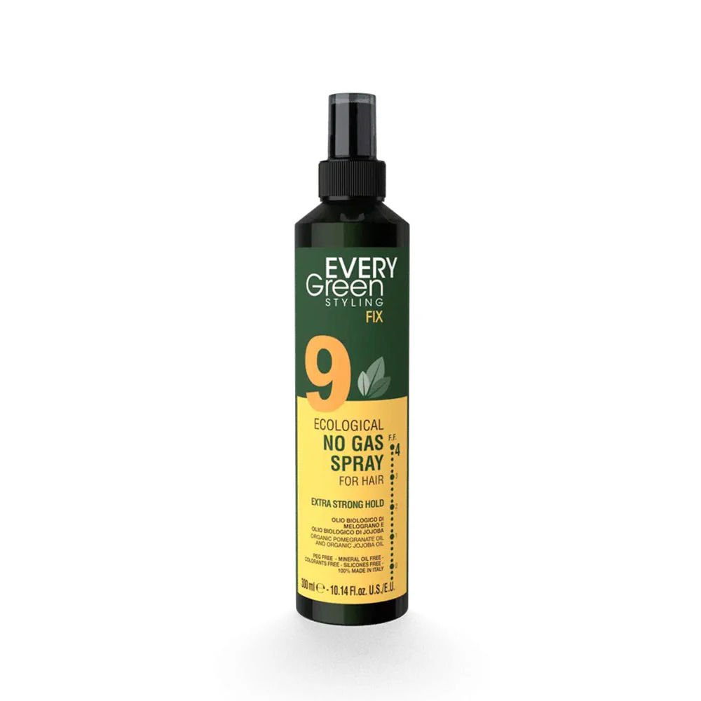 EveryGreen Styling - Gazsız Sprey 9  Ekstra Sert Tutuş 300 ML