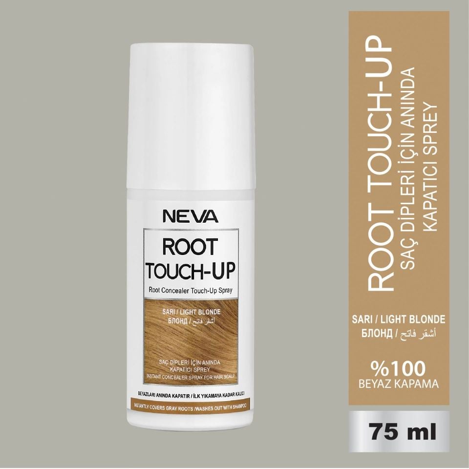 Root Touch-Up Neva Sarı Saç Dipleri İçin Kapatıcı Sprey 75 ML