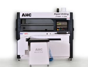 AHC Makine Rapid Drıllıng X4000 - Y1200 Cnc Kontrol Üniteli Çoklu Delik Makinesi-Frezeli