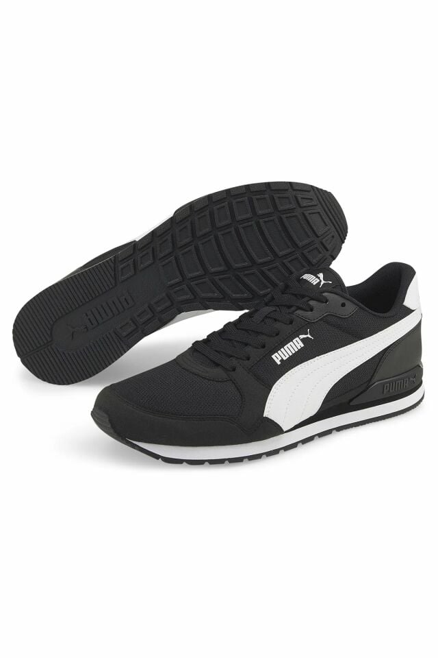Puma ST Runner v3 Mesh Puma-Black Puma-White Erkek Spor Ayakkabı Siyah 38464001
