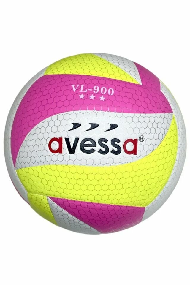 Avessa VL-900-101 Yapıştırma No 5 Voleybol Topu Sarı/Pembe