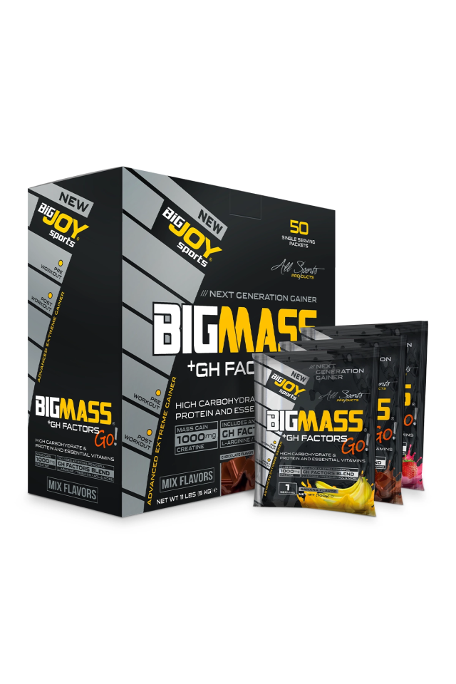 BigJoy Sports BigMass GH Factors GO! Mix Aroma 5000g 50 Servis