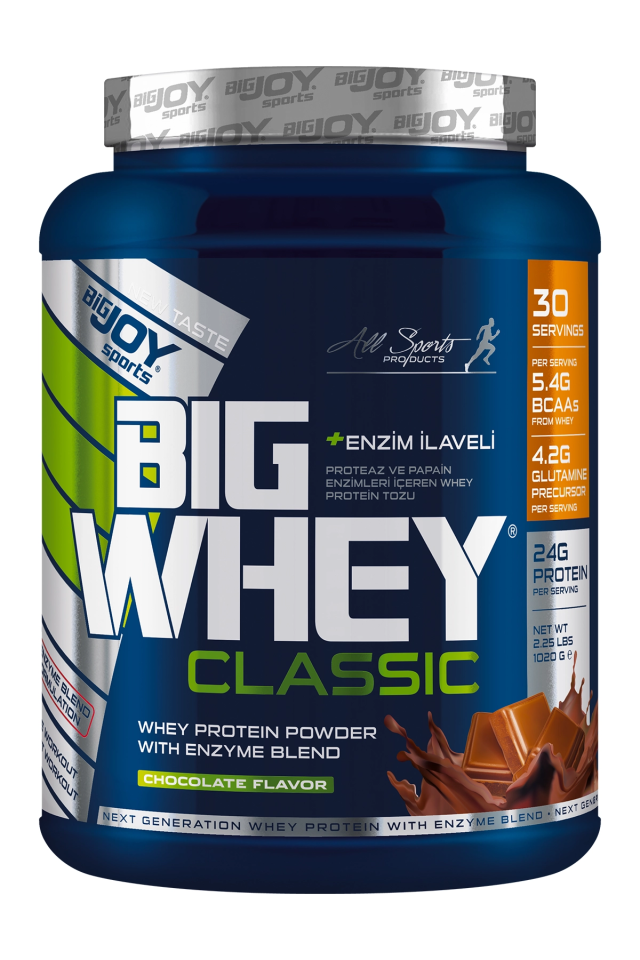 BigJoy Sports BigWhey Classic Çikolata 1020g 30 Servis