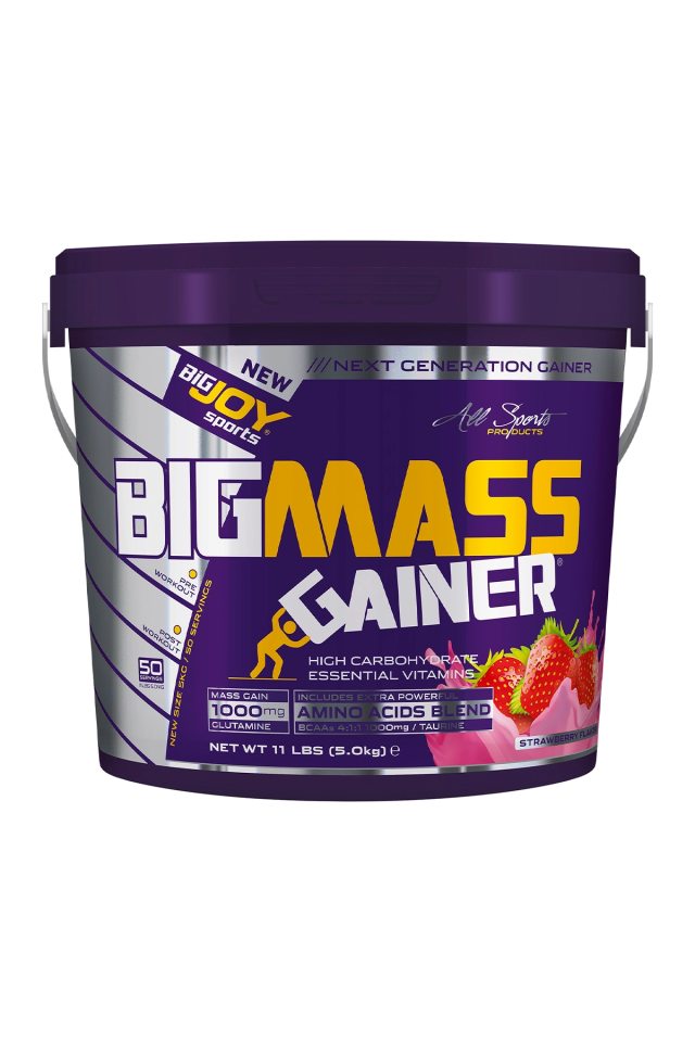 BigJoy Sports BigMass Gainer Çilek 5000g 50 Servis