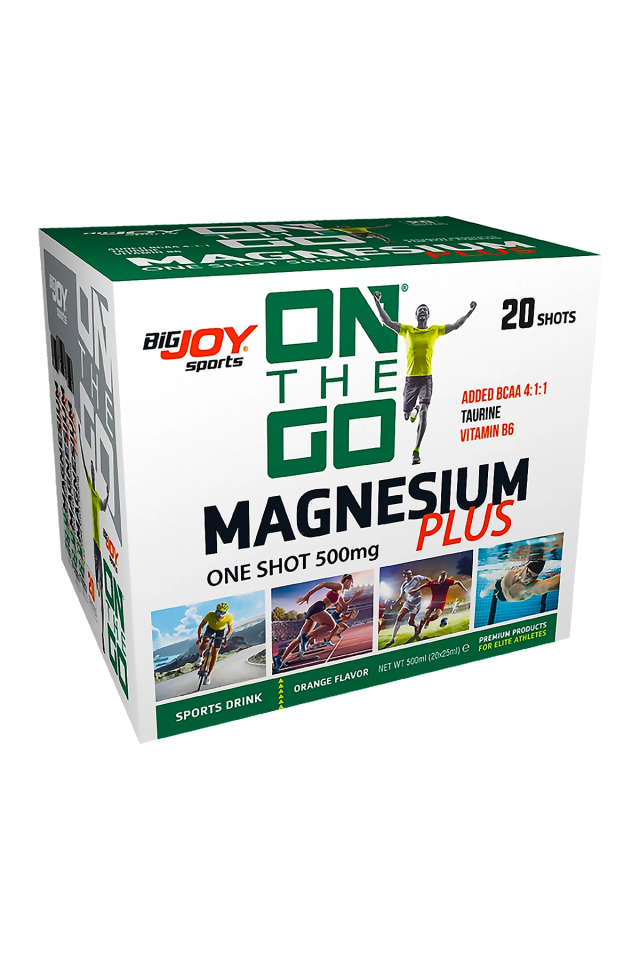 BigJoy Sports On The Go Magnesium Plus Portakal 25ml x 20 Shot