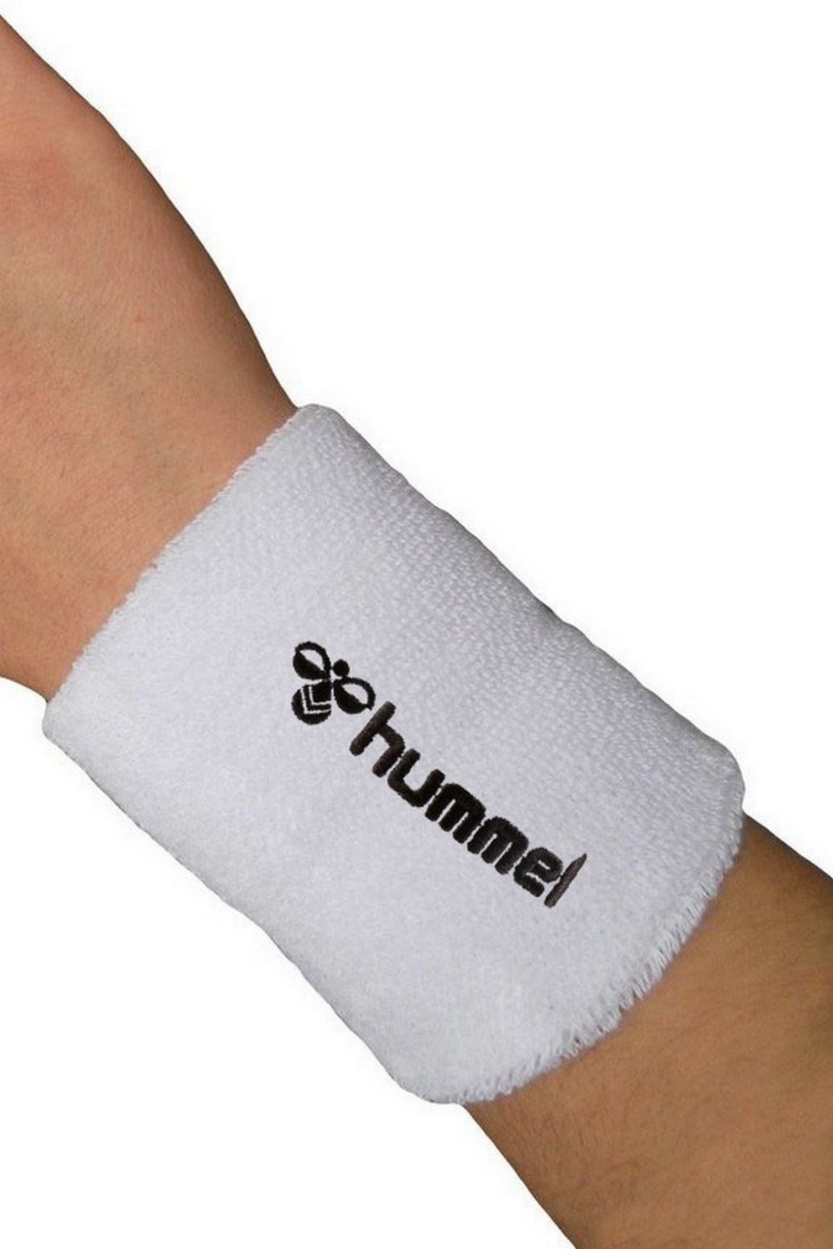 Hummel 1010426-9001 Unisex Havlu Sporcu Bileklik Beyaz