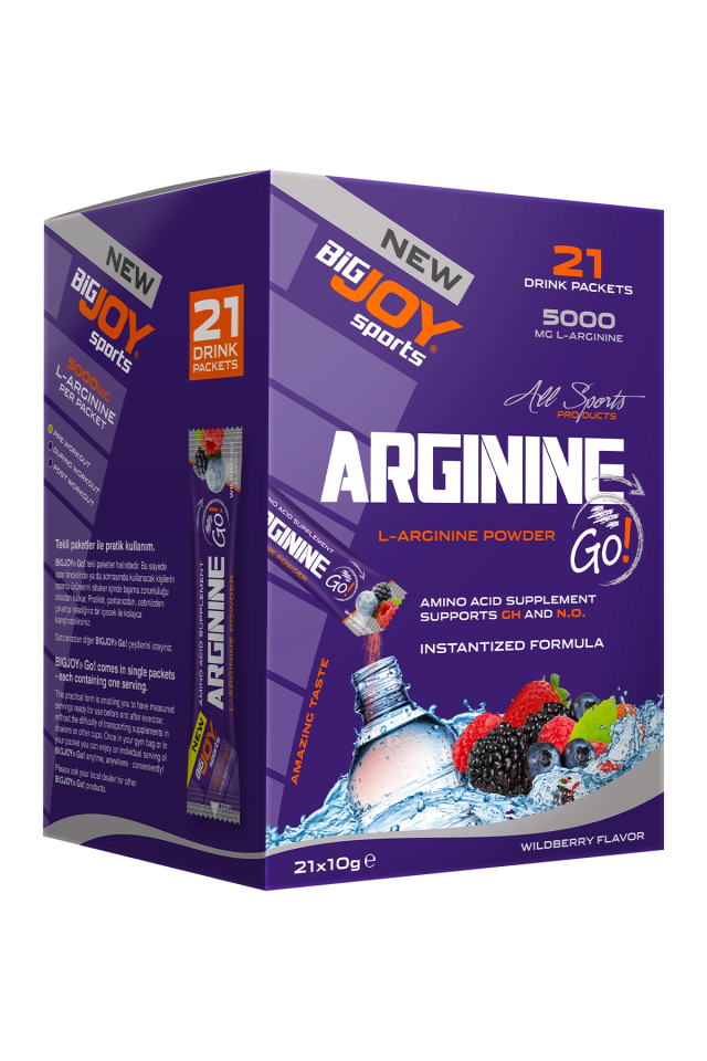 BigJoy Sports Arginine Go! Orman Meyveli 10g x 21 Adet