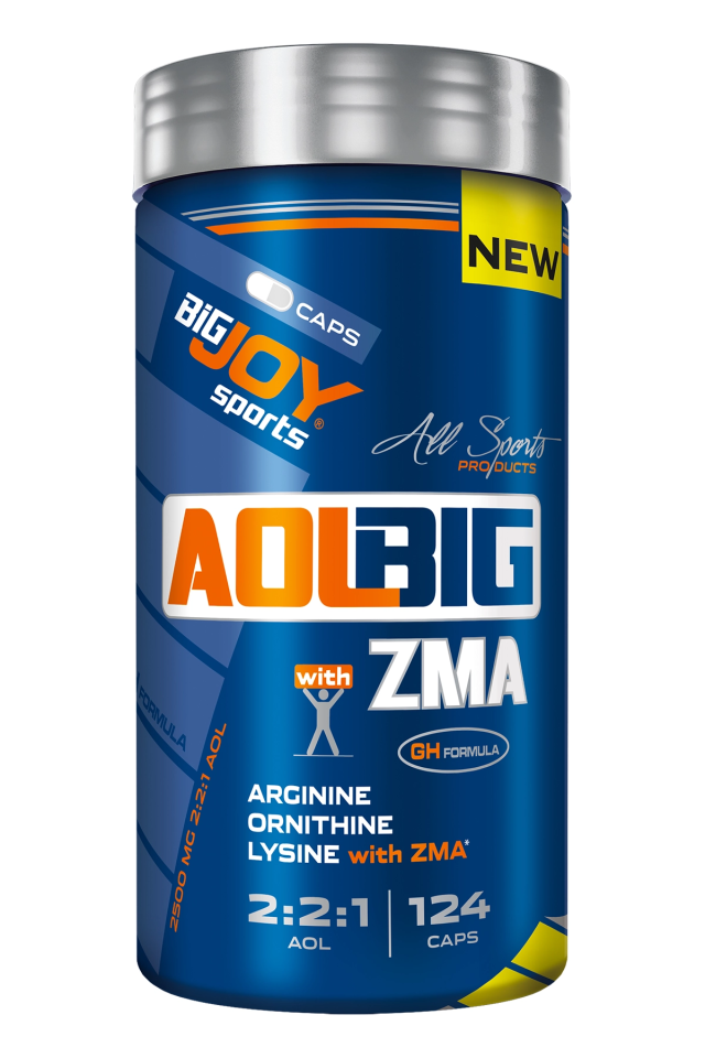 BigJoy Sports AOL + ZMA 124 Bitkisel Kapsül 31 Servis