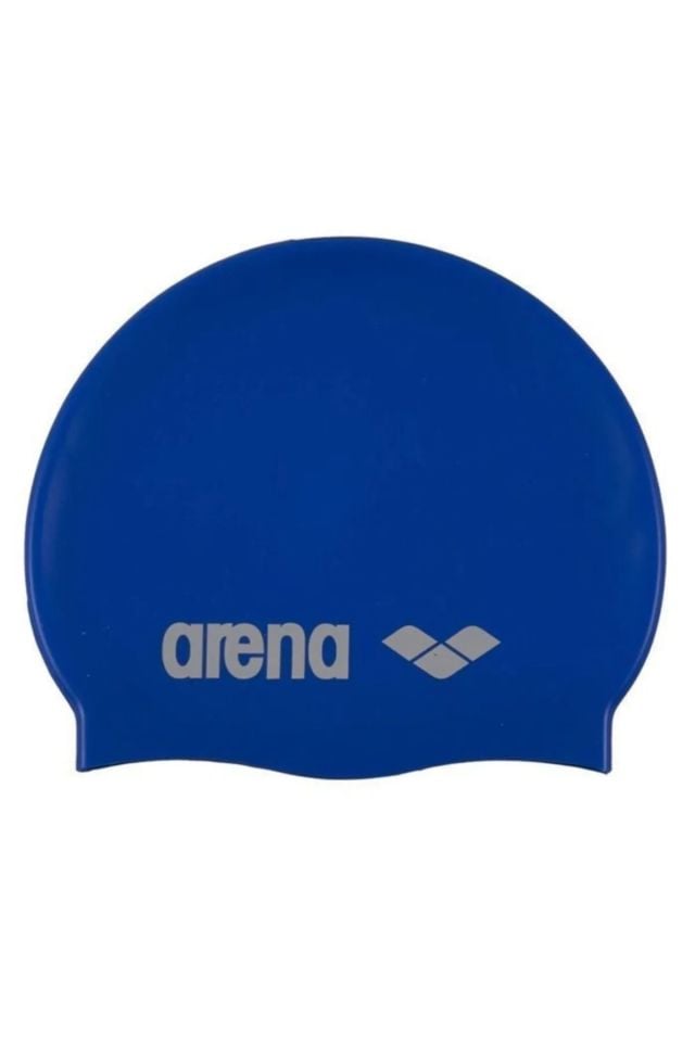 Arena Classic Silicone Junior Unisex Çocuk Yüzücü Bonesi Mavi 9167077