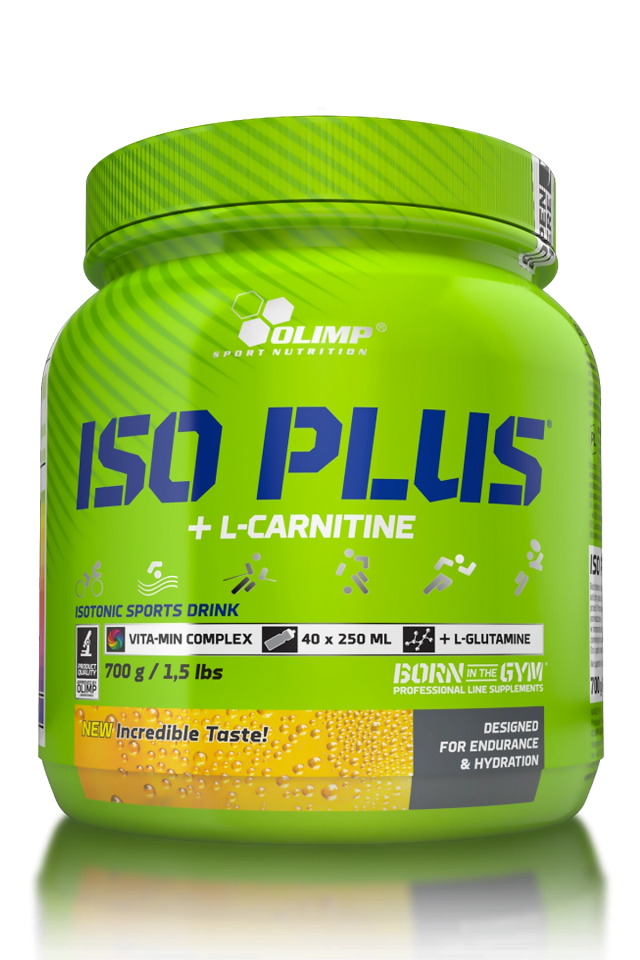 Olimp Iso Plus + L-Carnitine Limon İzotonik İçecek 700g 40 Servis