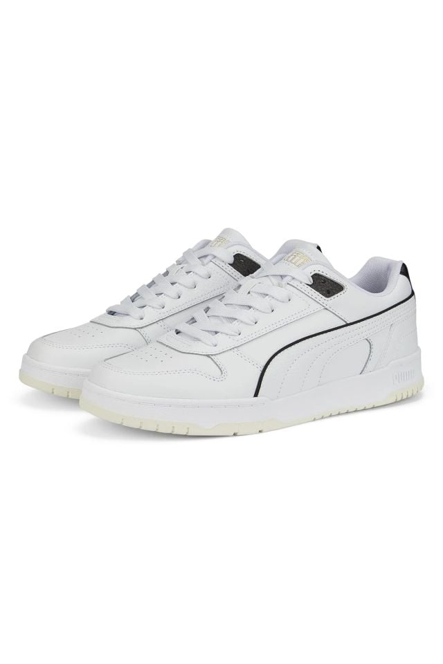 Puma RBD Game Low Puma-White Puma-Black Puma Team Gold Erkek Spor Ayakkabı - 38637301