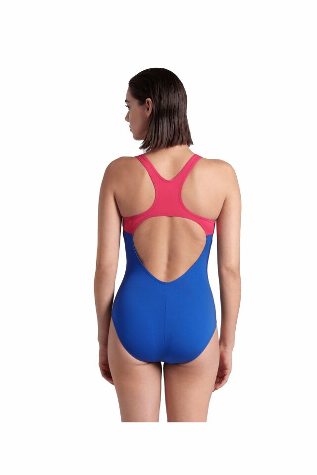 Arena Women's Arena Logo Kikko Swimsuit Contro Bayan Yüzücü Mayo Lacivert 006731790