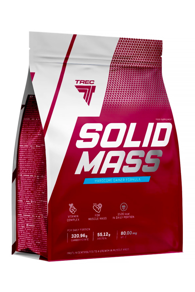 Trec Solid Mass Gainer Çilek Aromalı 3000g 30 Servis