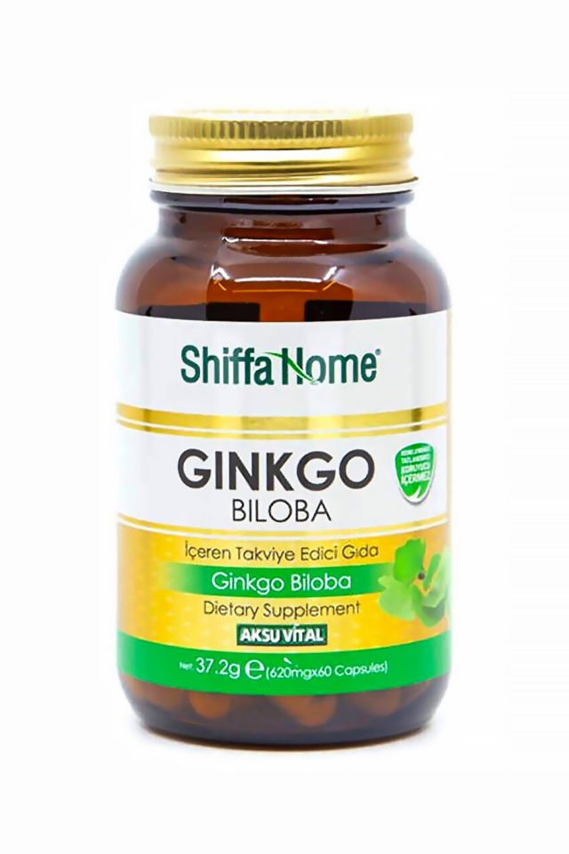 AksuVital Shiffa Home Ginkgo Biloba 620mg 60 Kapsül