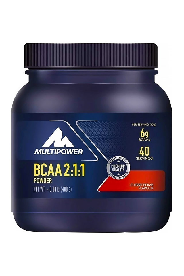 Multipower BCAA 2:1:1 Powder Kiraz Aromalı 400g 40 Servis