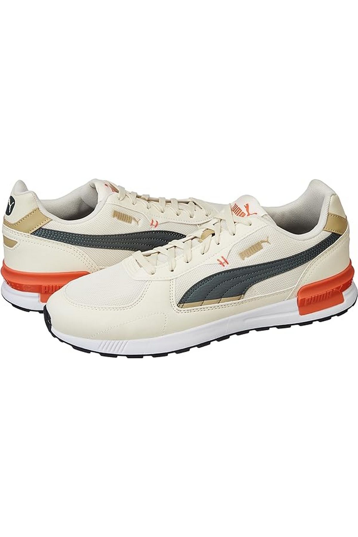 Puma Graviton-Alpine Snow-Gray-Prairie Tan 38073852 Bej Ayakkabı 38073852