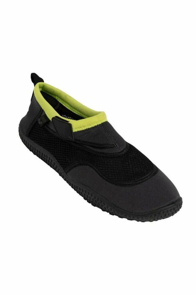 Arena Watershoes Erkek Yüzücü Havuz Deniz Ayakkabısı Füme/Sarı 005293100