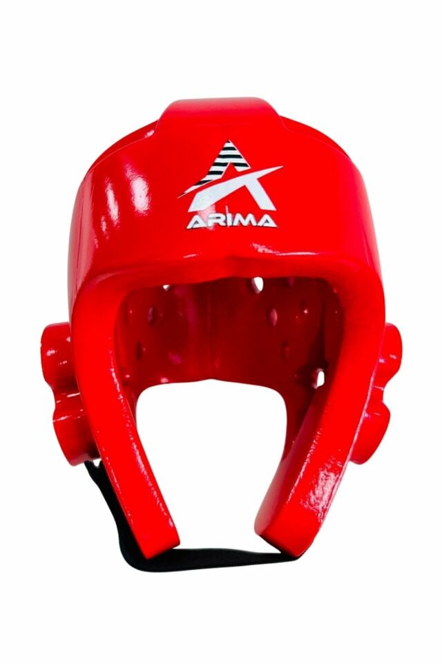 Arima Taekwondo Headgear Kafa Koruma Kaskı Kırmızı L